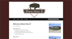 Desktop Screenshot of bisonstoreit.com